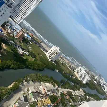 Hermoso Vista Al Mar Apartamento
